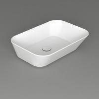 SIMAS WAVE Раковина чаша прямоугольная  60х42х16,5 см,без отв под смеситель,цвет белый