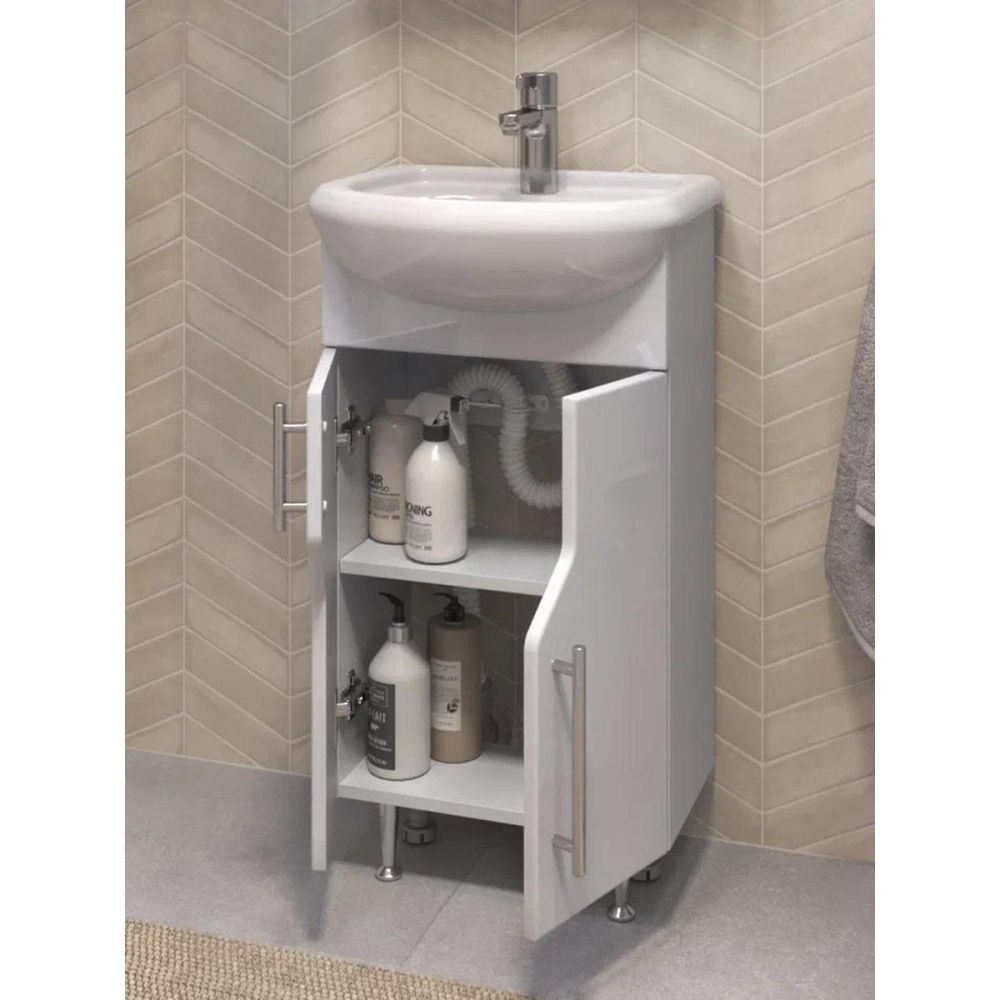 Тумба с раковиной напольная VIGO Turin 223, 45 см, артикул 223-com