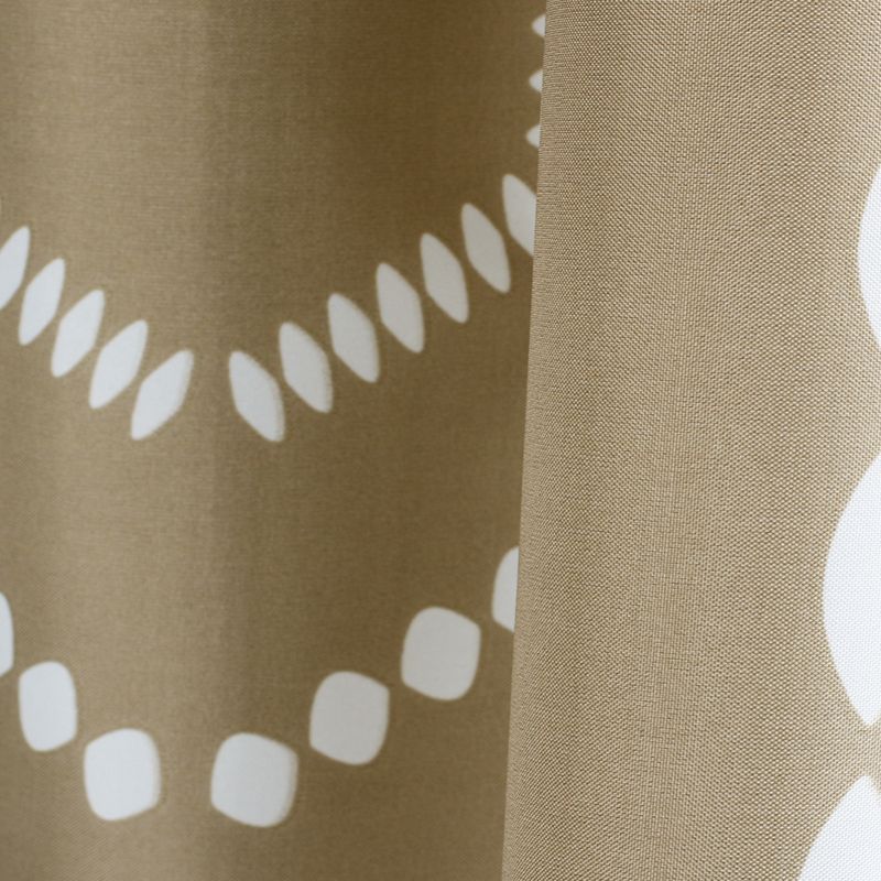 Штора для ванной комнаты FIXSEN DESIGN FX-1512, коричневый, артикул FX-1512