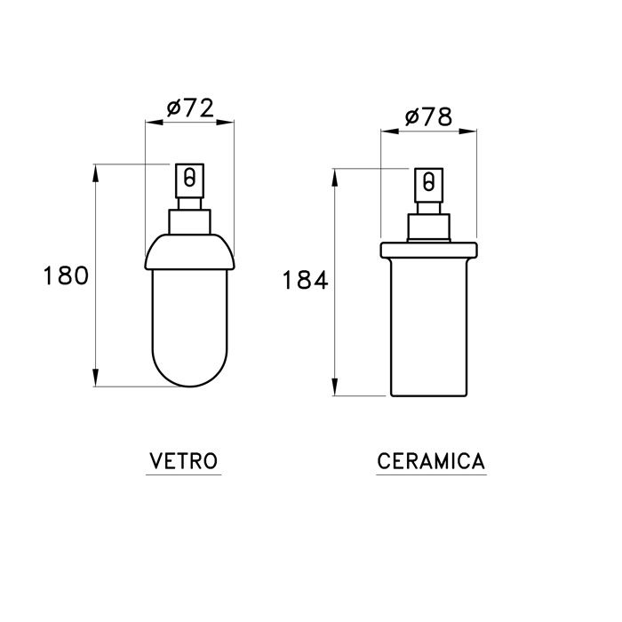 Stella 130 Дозатор для мыла стекло матовое D022 цвет: хром Stella 130 Дозатор для мыла стекло матовое D022 цвет: хром