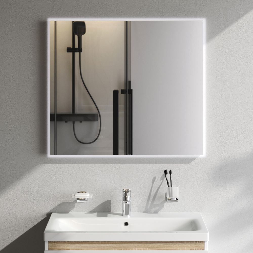 M85MOX10801S X-Joy Зеркало с интерьерной Led подсветкой, ИК-сенсорром, 80 см