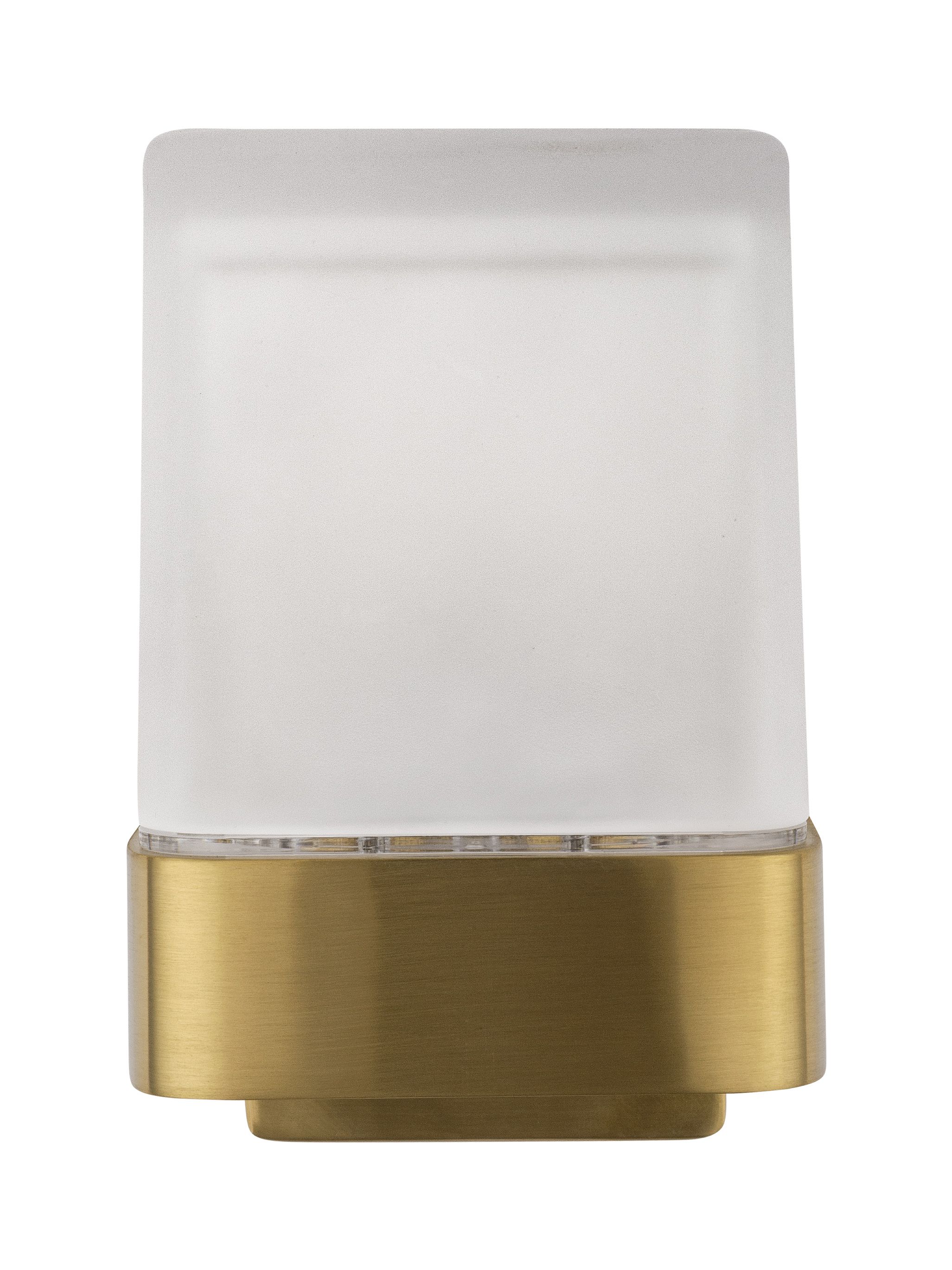 Дозатор мыла WONZON & WOGHAND LOTTE, Брашированное золото (WW-5252-BG)