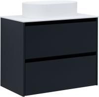 Тумба под раковину Allen Brau Activity 80 1.34004.AM антрацит матовый/черный браш