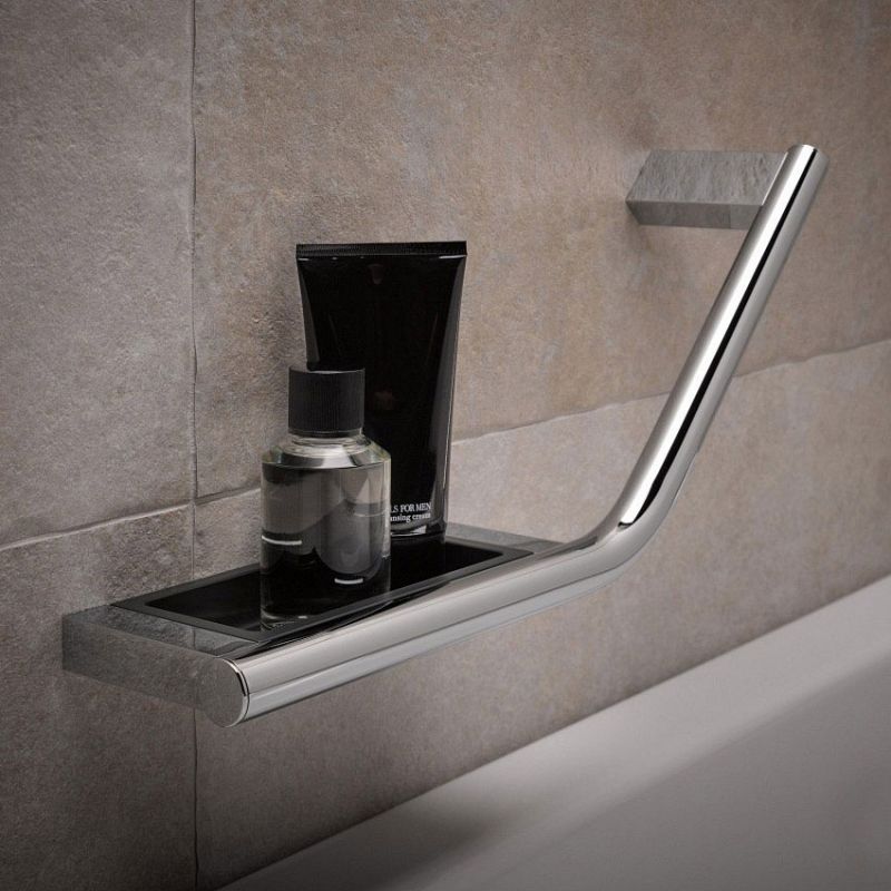 Поручень Keuco Plan 45 R 14909 011037 с мыльницей Хром