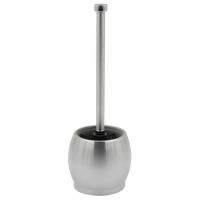 Ершик SIMPLE LINE для унитаза, напольный, круглый, матовый хром, Sapho
