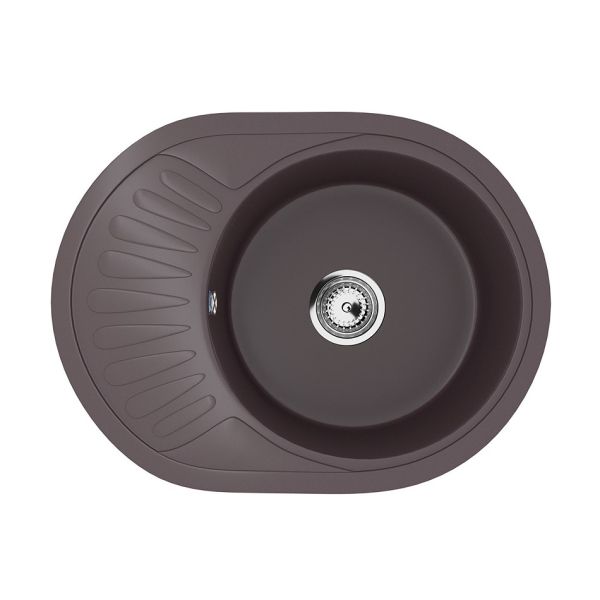 Кухонная мойка Ulgran U-107м-345, шоколад