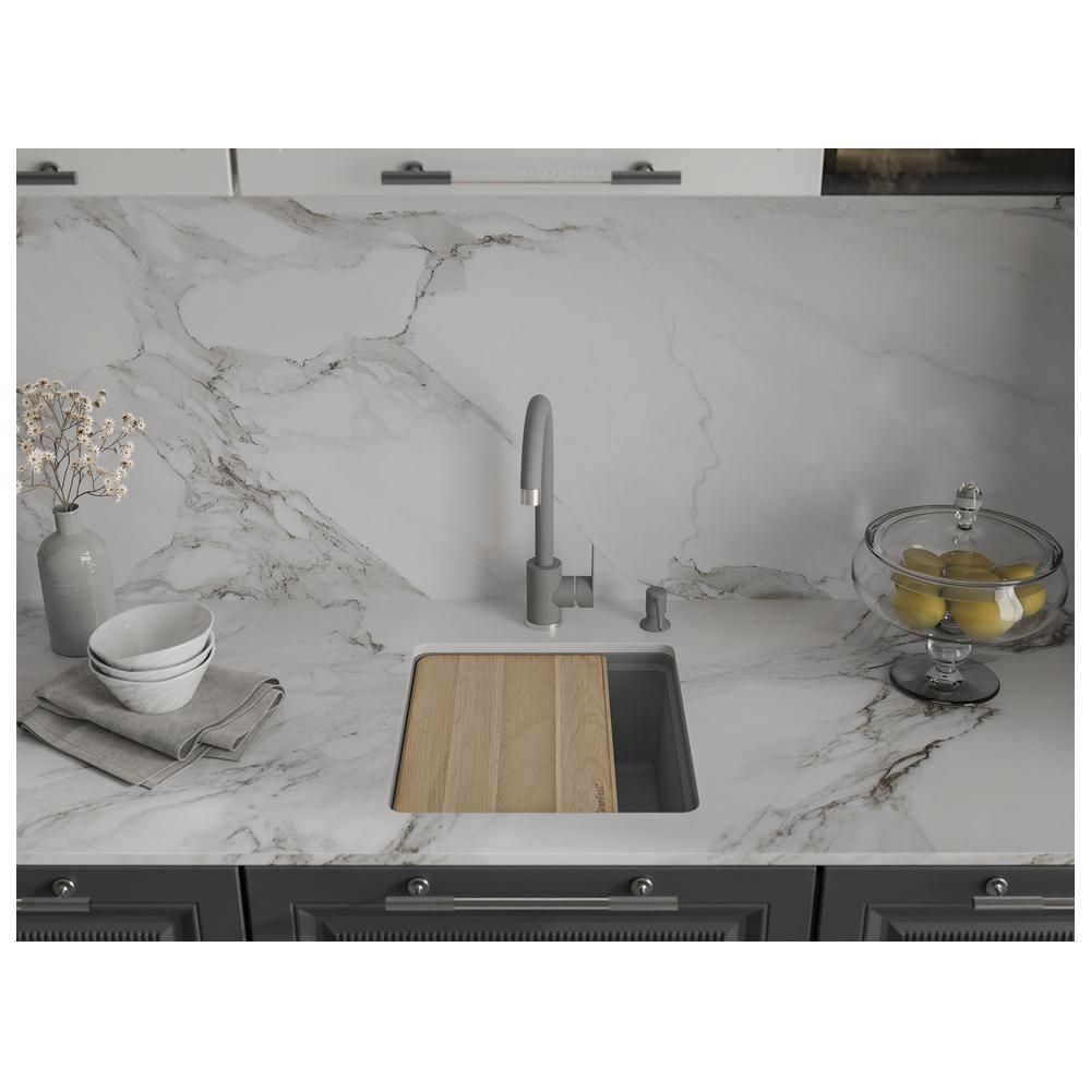 Кухонная мойка GranFest URBAN 4540, темно-серый, артикул 4540 темно-серый