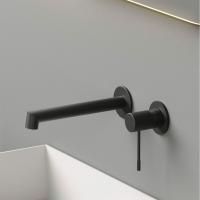 смесители для раковины Vincea Смеситель для раковины Desire VBFW-1D1MB встраиваемый однорычажный, черный ,