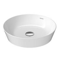 Duravit Cape Cod Раковина накладная круглая d430 мм, без отверстия под смеситель, цвет внутри - белый, снаружи - белый Duravit Cape Cod Раковина накладная круглая d430 мм, без отверстия под смеситель, цвет внутри - белый, снаружи - белый