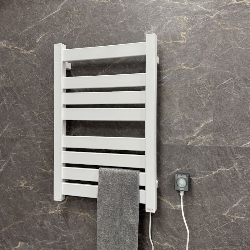 Полотенцесушитель электрический Fixsen HI-TECH 800х500 FX-7500W, белый, артикул FX-7500W