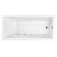 Ванна WHITECROSS Palace 170x75 "RELAX" (золото)