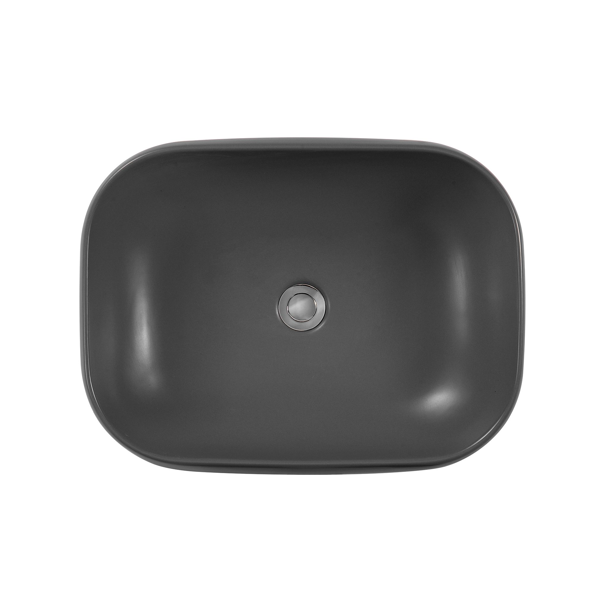 Раковина накладная для установки на столешницу AQUATEK AQ5526-MG 560*420*140, матовый серый Раковина накладная для установки на столешницу AQUATEK AQ5526-MG 560*420*140, матовый серый