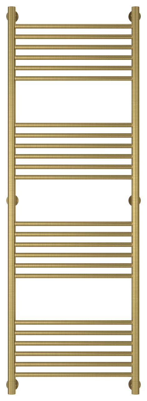 Полотенцесушитель водяной "Богема+" прямая 1500х500 (Состаренная ЛАТУНЬ)