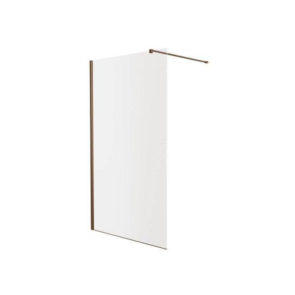 Душевая перегородка Knotlor WI120CG0RB 120х200, бронза