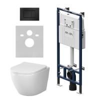 IS100238.801900 Инсталляция MasterFit с клав S черн мат с подвес унит Like Aquaspin с сид м/лиф IS100238.801900 Инсталляция MasterFit с клав S черн мат с подвес унит Like Aquaspin с сид м/лиф
