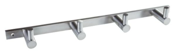 Планка NEO с  4-мя крючками NEO, мат.хром