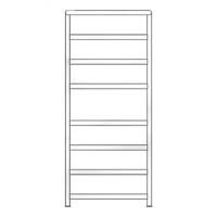 Электрический полотенцесушитель Grota Calore 527х1200 Хром