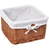 Корзина для белья WasserKRAFT Dinkel 31x31x19 WB-580-M Коричневая