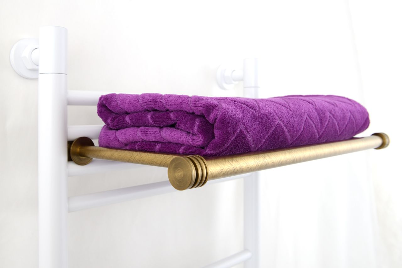 Полка, Сунержа, прямая 4П, длина, мм-370, ширина,мм-438, глубина,мм-240, высота,мм-34, назначение-для водяных и электрических, материал-нержавеющая сталь, цвет-белый