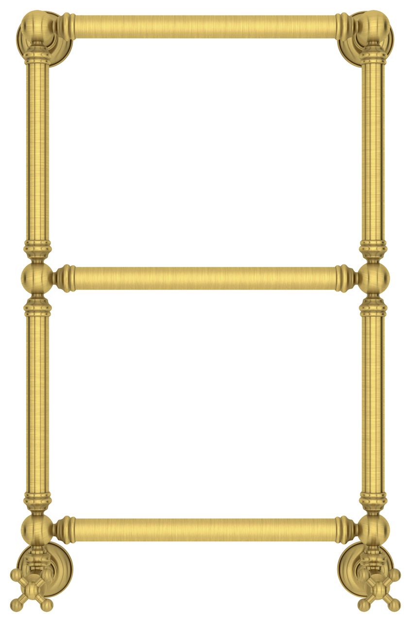 Полотенцесушитель водяной "Ренессанс 1304" 660х400 (Состаренная ЛАТУНЬ)