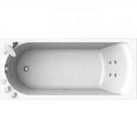 Акриловая ванна Radomir Wachter Кэти 2 168x75 с гидромассажем форсунки Белые