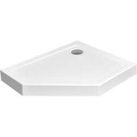 Акриловый поддон для душа Radaway Doros PT E Compact 100x80x11,5 R Белый