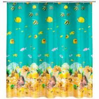 Штора для ванны Fora PH77 Полосатые рыбки