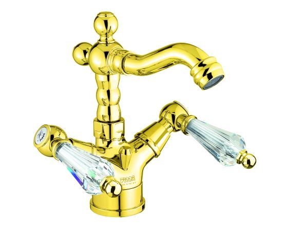 Смеситель для биде Fiore GIOIELLI (SWAROVSKI®) 08OO0635, золото