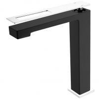 Смеситель Q для умыв. выс. BlackChrome_Комплект