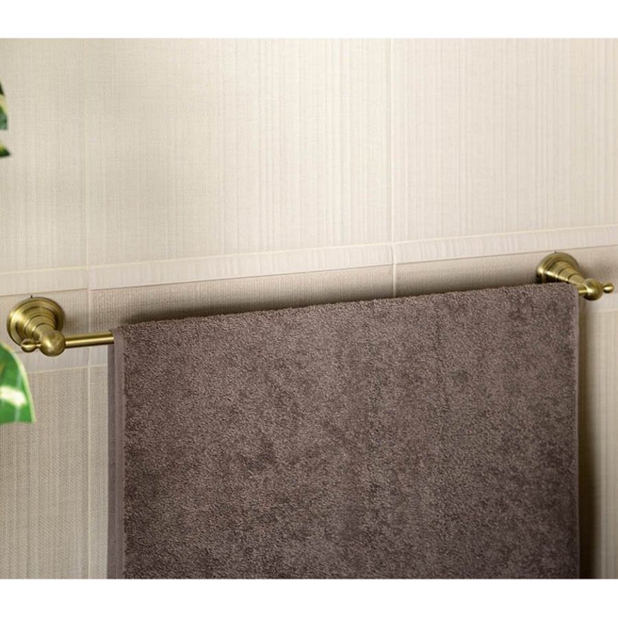 Полотенцедержатель DIAMOND 600x70 мм, бронза, Sapho, артикул 1318-09