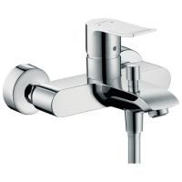 Смеситель для ванны и душа, Hansgrohe, Metris, тип открывания воды-однорычажный, тип регулирования воды-керамический картридж, тип установки-настенный, отверстия для монтажа-2, вынос излива, мм-181, тип излива-неподвижный, комплектация-переключатель вакуу Смеситель для ванны и душа, Hansgrohe, Metris, тип открывания воды-однорычажный, тип регулирования воды-керамический картридж, тип установки-настенный, отверстия для монтажа-2, вынос излива, мм-181, тип излива-неподвижный, комплектация-переключатель вакуу