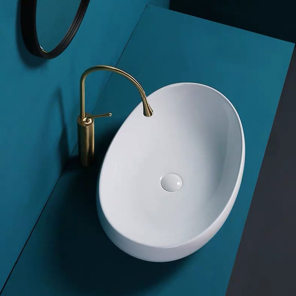 Раковина чаша WesnaArt NOVA 4060-NOV03, белый, артикул 4060-NOV03