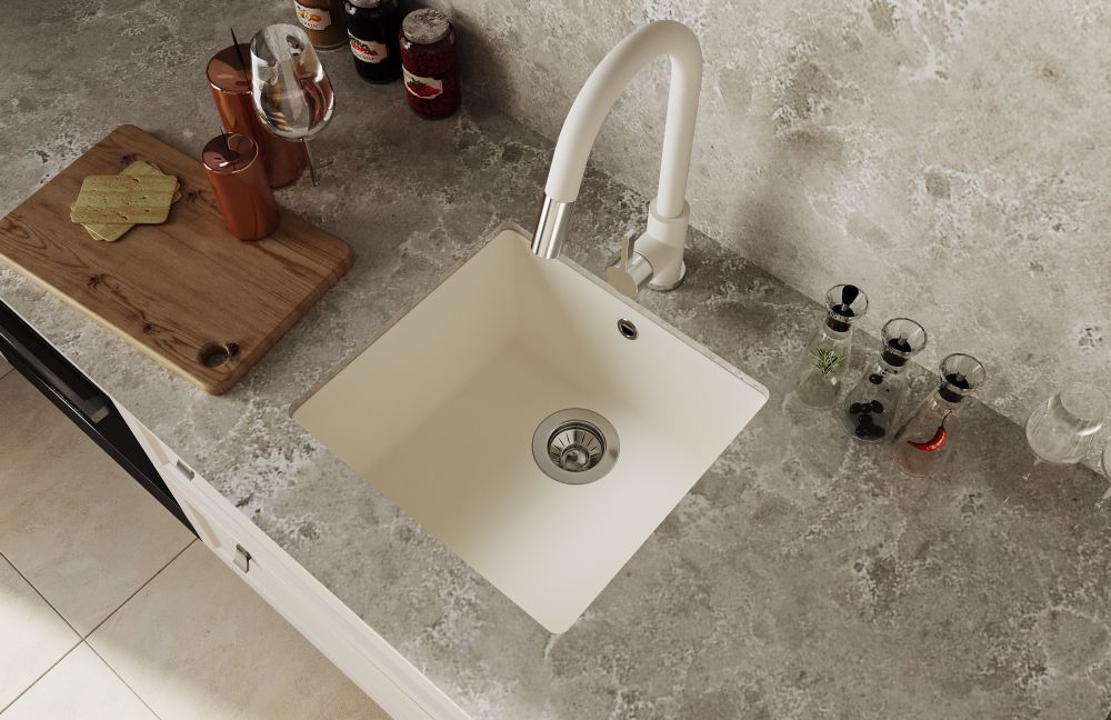 Кухонная мойка Florentina ВЕГА 22.315.C0400.201, жасмин, артикул 22.315.C0400.201