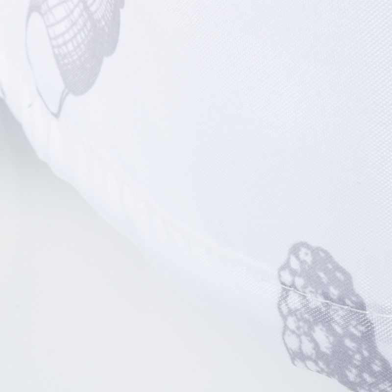 Штора для ванной комнаты FIXSEN DESIGN FX-1501A, белый/серый, артикул FX-1501A