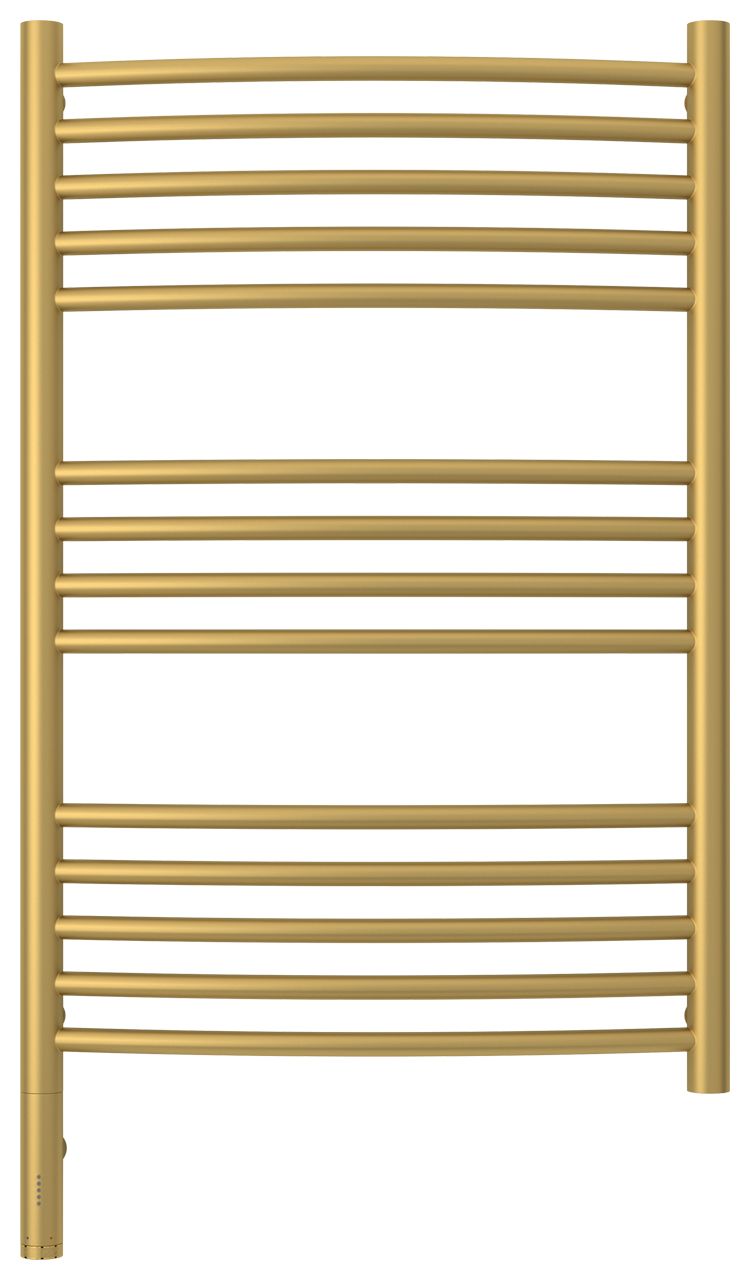 Полотенцесушитель электрический "БОГЕМА 3.0" 800х500 / МЭМ левый (Матовое золото)