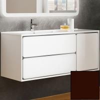 Тумба с раковиной SanVit Бруно-2 120 L kbruno2120 в цвете Ral подвесная Шоколад Тумба с раковиной SanVit Бруно-2 120 L kbruno2120 в цвете Ral подвесная Шоколад