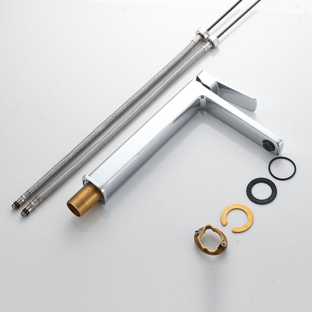 Смеситель для раковины высокий  Raffine F1199, хром