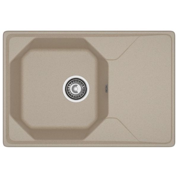 Кухонная мойка GranFest UNIQUE 740L, песочный