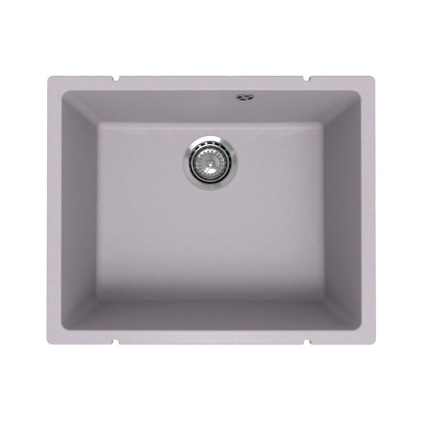 Кухонная мойка Ulgran Quartz Under 500-04, платина