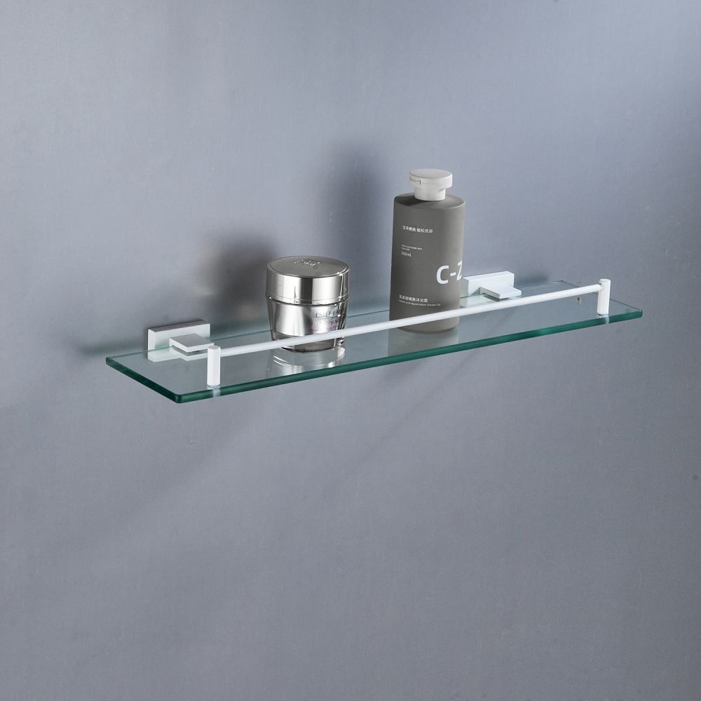 Полка стеклянная Shevanik SG5619C, белый