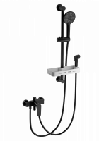 Смеситель для душа с гарнитуром WONZON & WOGHAND, Черный матовый (WW-A31003-MB) Смеситель для душа с гарнитуром WONZON & WOGHAND, Черный матовый (WW-A31003-MB)
