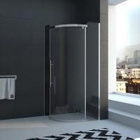 Душевой угол Veconi Rovigo RV-06, 900x900x2000, хром, стекло прозрачное