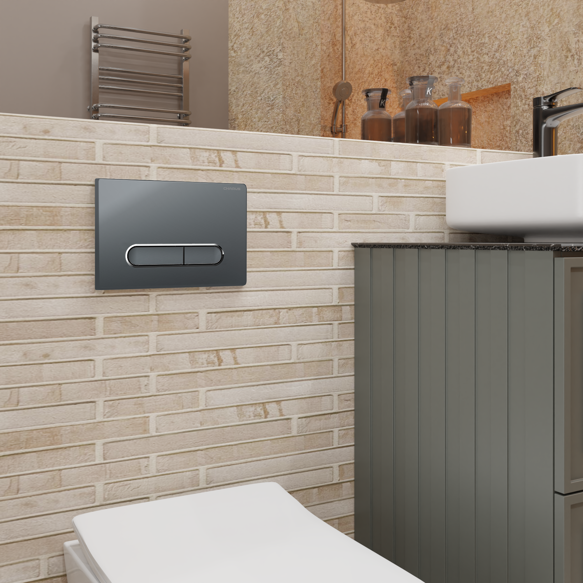 Клавиша для инсталляции CHARUS TM
Серия: ELEGIA
Материал: Пластик ABS
Тип: Механический
Размер: 245*165*12
Цвет: Графит, артикул FP.320.GRP.01