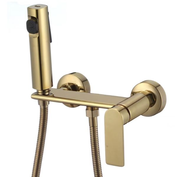 Гигиенический душ со смесителем Savol S-FXQ012B, золото
