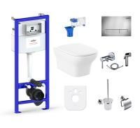 Комплект 10 в 1 Lavinia Boho Bristol Rimless 98010074, премиум с пластиковой клавишей