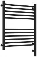 Полотенцесушитель электрический ФЛЮИД 3.0 600х500 МЭМ правый (Матовый чёрный)
