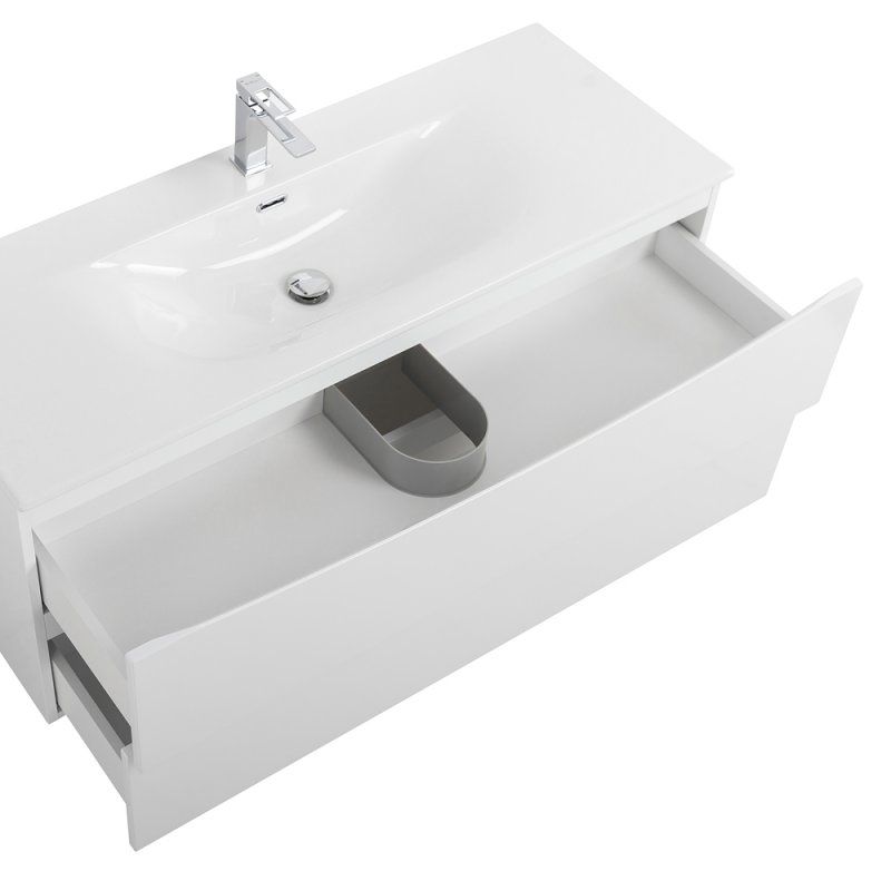 MARINO-CER-N База под раковину подвесная с двумя выкатными ящиками, Rovere Nature Grigio, 1196x460x500, MARINO-CER-N-1200-2C-SO-RNG-P, артикул MARINO-CER-N-1200-2C-SO-RNG-P