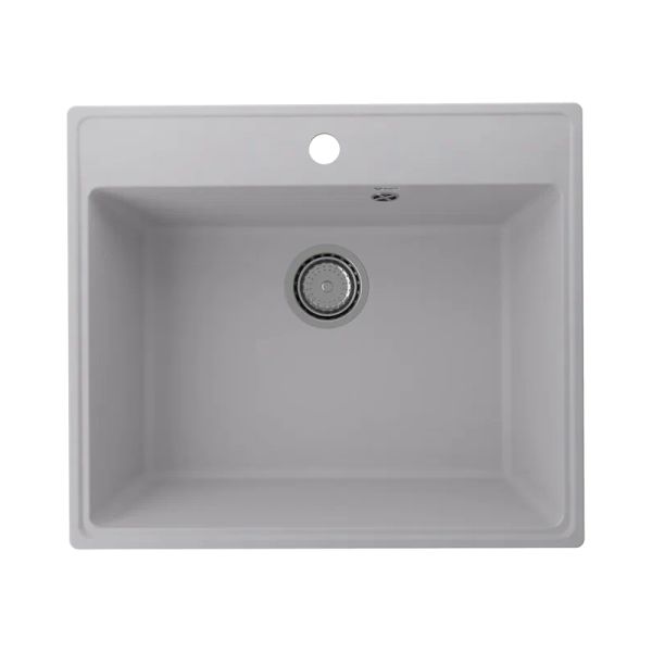 Кухонная мойка Ulgran Quartz Forte 580-04, платина