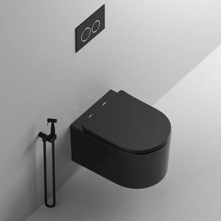Унитаз TANARO Aria MB подвесной,матовый черный Cerutti SPA CT9238 Унитаз TANARO Aria MB подвесной,матовый черный Cerutti SPA CT9238