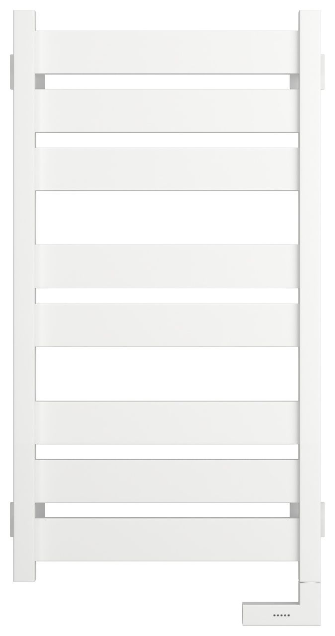 Полотенцесушитель электрический "ЦЕНТУРИОН 2.0" 800х400 / МЭМ правый (Матовый БЕЛЫЙ)